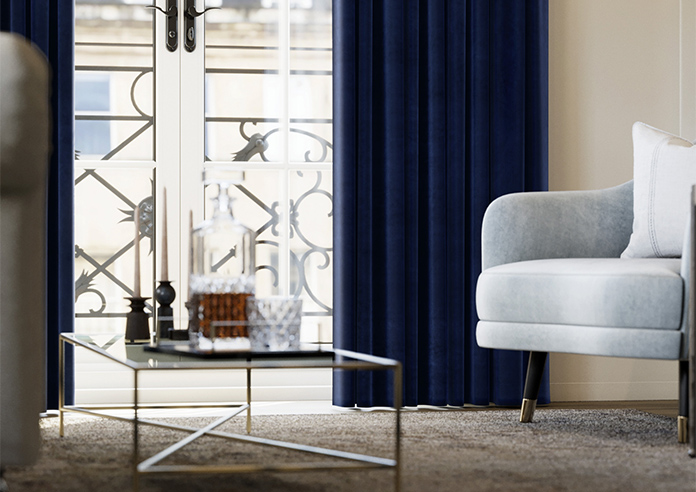Premier Velvet (Thermal Blackout), Blue Twilight - Made to Measure Curtains - Image 5